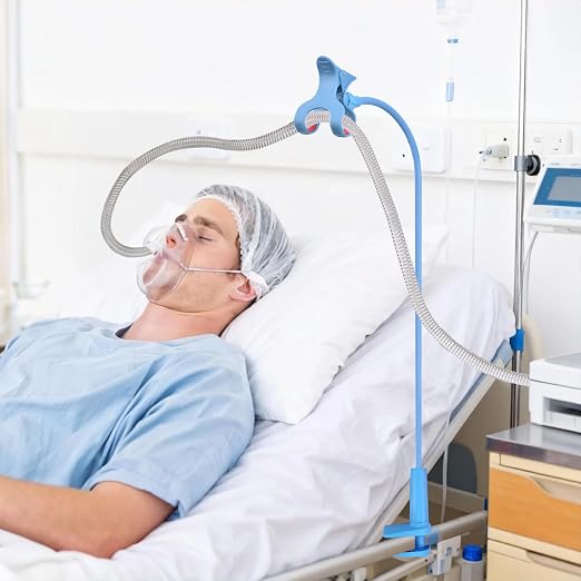 QCWN CPAP Hose Holder for Bed Flexible CPAP Tube Holder Stand - Image 3