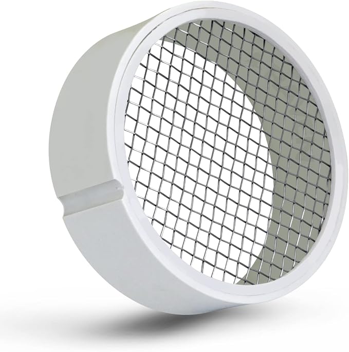 Raven R1508 Termination Cap Vent Cover Mesh Screen, Round Furnace PVC Pipe by RAVEN