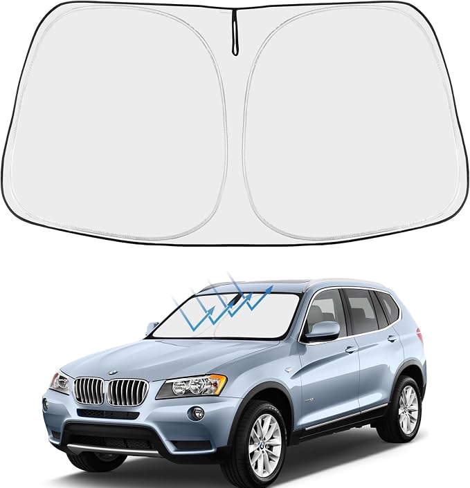 Proadsy 2026 Upgrade Front Windshield Sun Shade Foldable Sunshade Protector by Proadsy