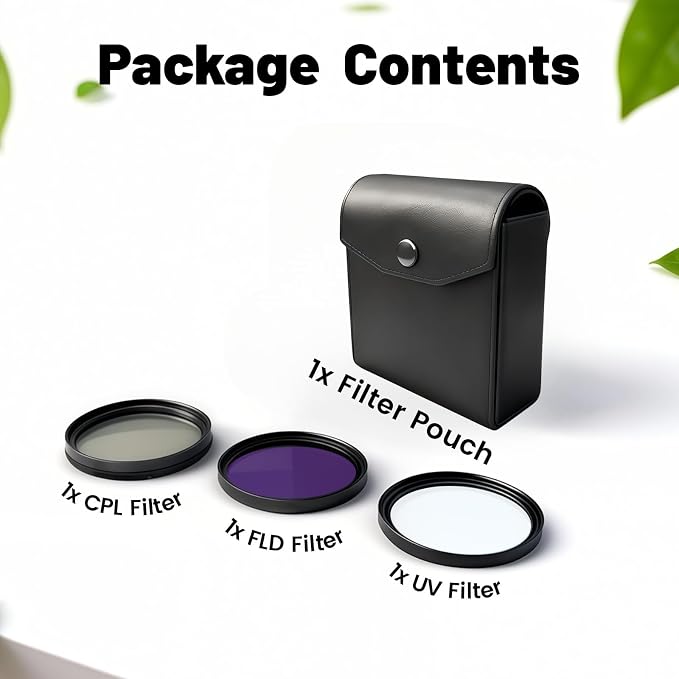43mm UV/CPL/FLD Lens Filter Kit - Image 2