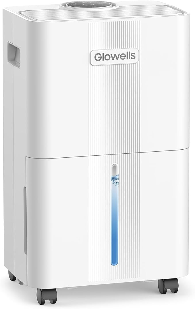 1600 Sq.ft Dehumidifiers for Home, Glowells 21 Pints Dehumidifier by Glowells