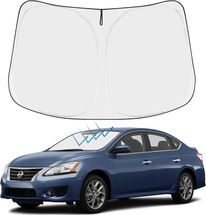 Proadsy 2026 Upgrade Front Windshield Sun Shade Foldable Sunshde Protector by Proadsy