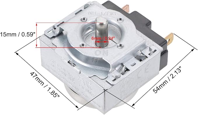 uxcell Time Controller Timer Switch 120 Minutes 120M Replacement Timer - Image 2