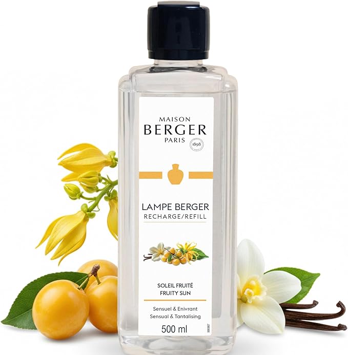 MAISON BERGER Lampe Berger Refill, 500 ml, Fruity Sun | Catalytic Lamp by MAISONBERGER
