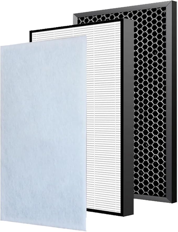 FZ-F50HFE FZ-F50DFE Replacement HEPA And Carbon Filter，Compatible by Unknown