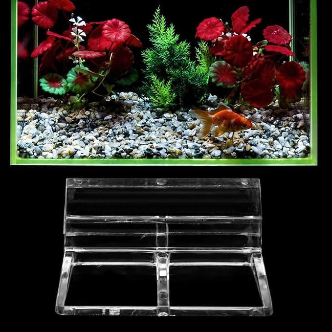20Pcs Aquarium Glass Cover Holder Transparent Edge Mount Bracket Acrylic Clip - Image 4