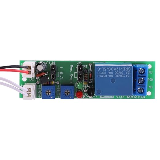 High Precision Adjustable Timer Relay Module Machine Test Circuit DC 5V 12V 24V - Image 3