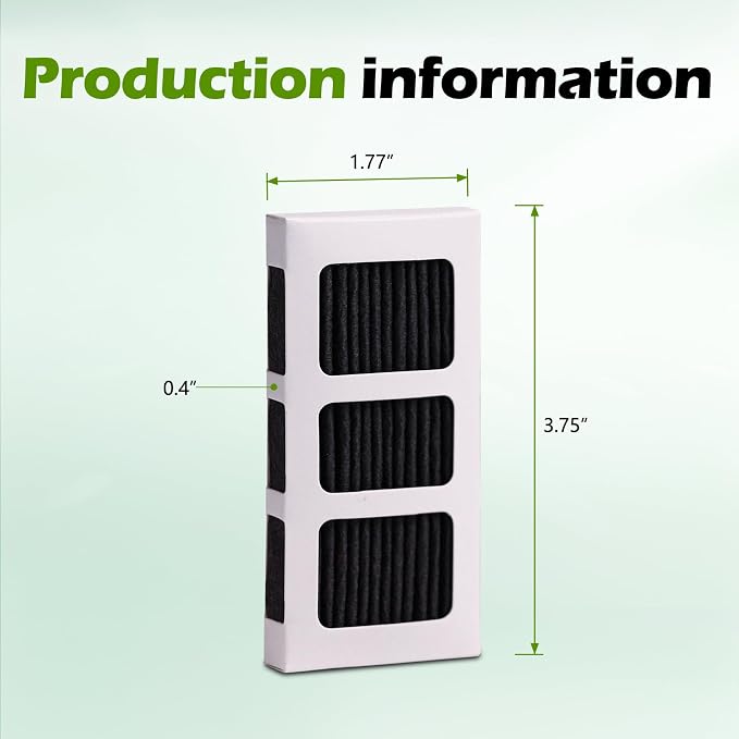 3 pack Refrigerator Air Filter Replacement - Image 5