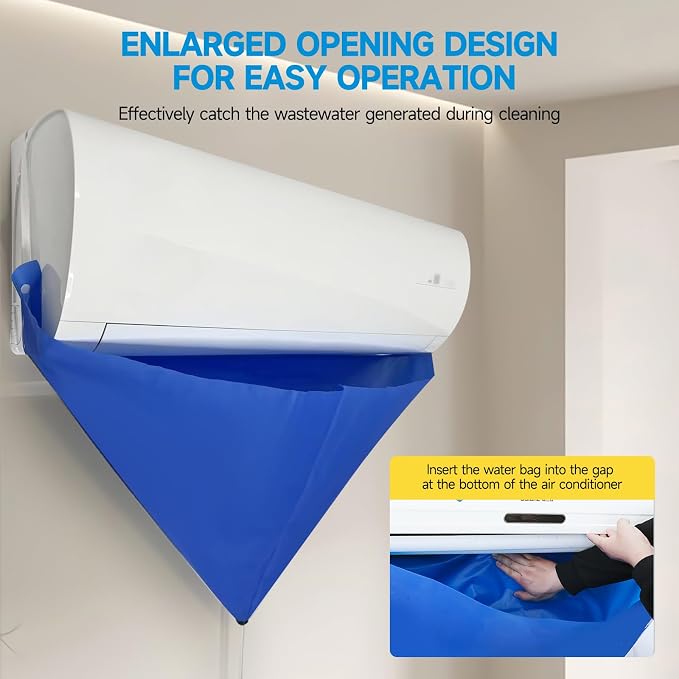 Mini Split Cleaning Kit for Air Conditioner, 2 Bottles of air Conditioner - Image 3