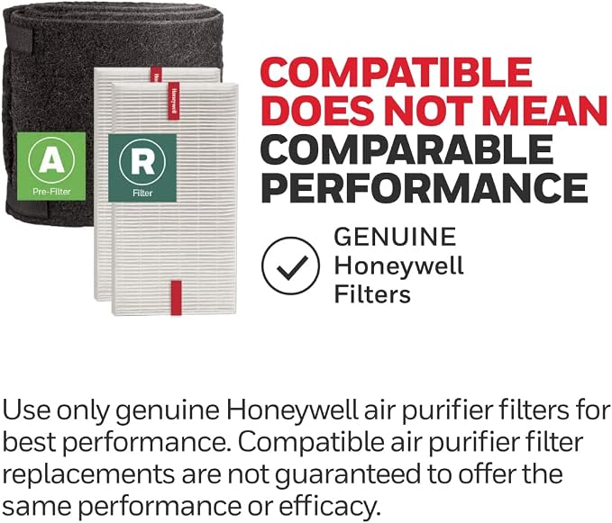 Honeywell HEPA Air Purifier Filter Value Kit, Includes 2 R HEPA Filters and 1 A - Image 7