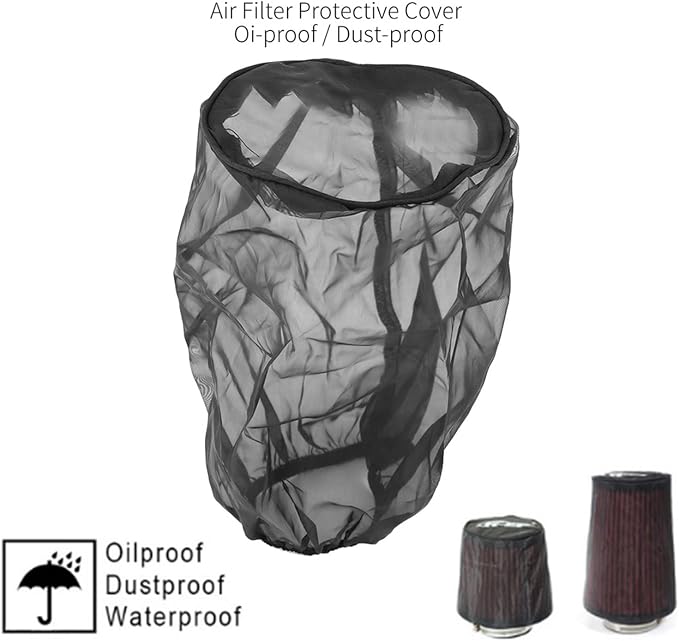 Air Filter Sock, 20×15×12cm Universal Air Filter Cover, Air Intake Cover - Image 3
