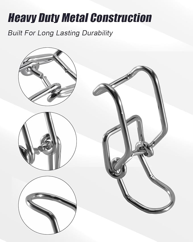 2Pack Air Cleaner End Cap Metal Clip Latch Clamp Fit - Image 2