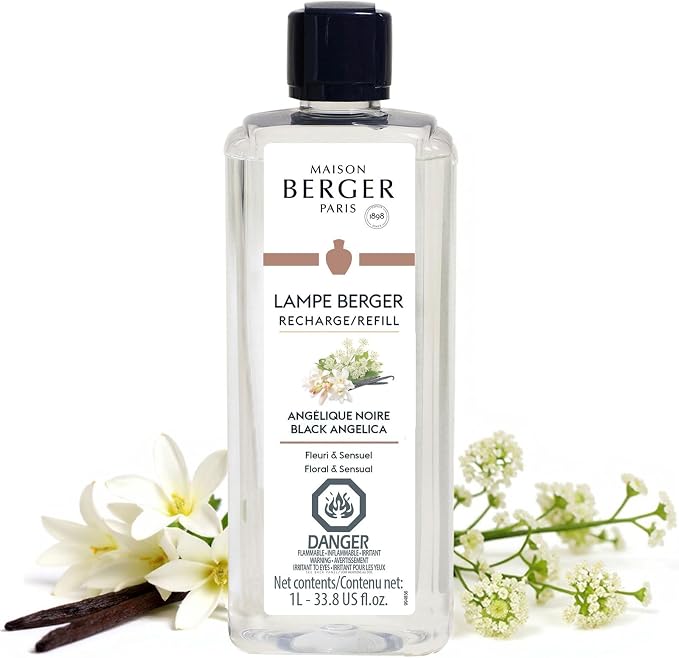 MAISON BERGER Lampe Berger Refill, 1 L, Helps Neutralize Odors, ~160 h by MAISONBERGER