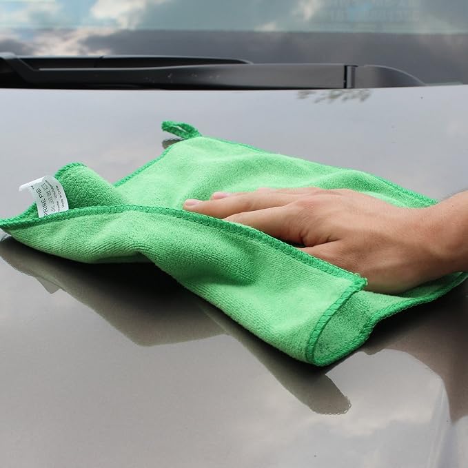 Reusable Thick Microfiber Cleaning Cloths Pastel Kitchen Towels - Image 7