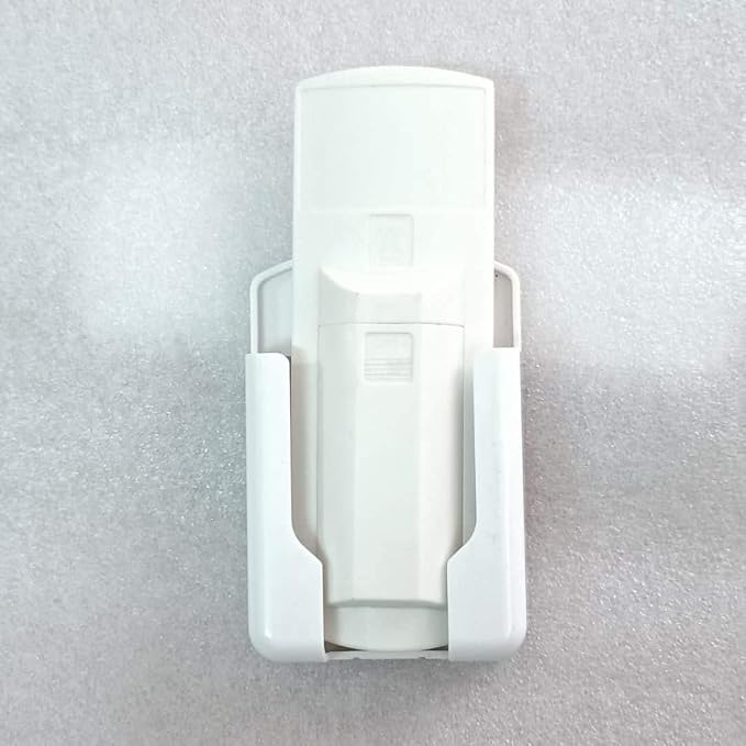 E-outstanding Remote Control Rack Holder White Wall-Mounted Organizer Self - Image 4