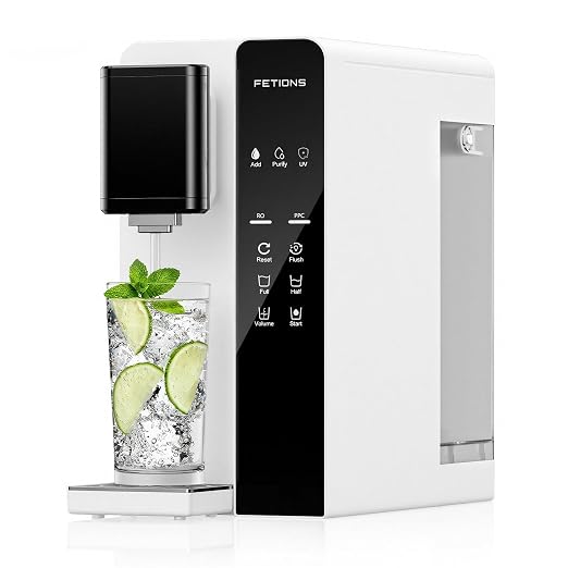 CT2 Reverse Osmosis Water Filter Countertop, 5-Stage RO Water Filtration System by KCSUPPLIER