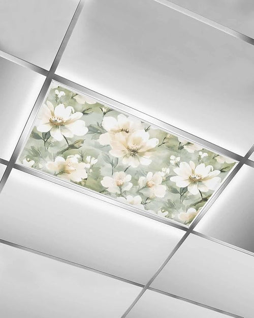 1 Pack Retro White Fluorescent Light Covers by Unknown