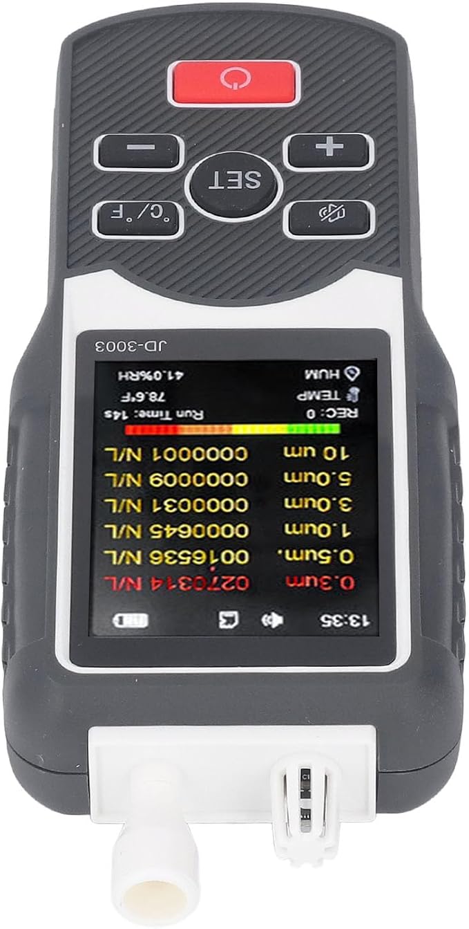Handheld Air Quality Monitor, Air Quality Detector Monitor PM2.5 Dust Particle - Image 5