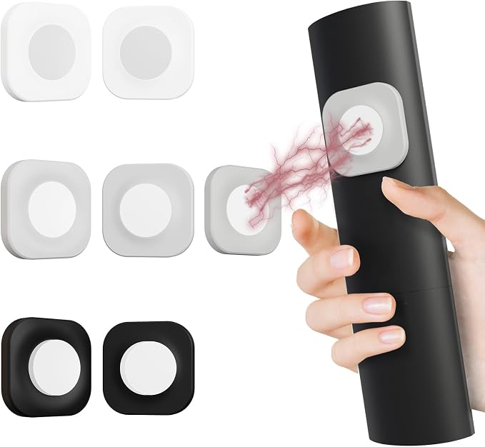 Magnetic Remote Control Holder Wall Mount Self-Adhesive, 6 Pack Upgraded by Vaszu