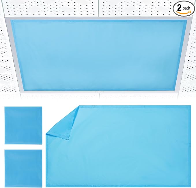 Torixqi 2pcs Fluorescent Light Covers by Torixqi