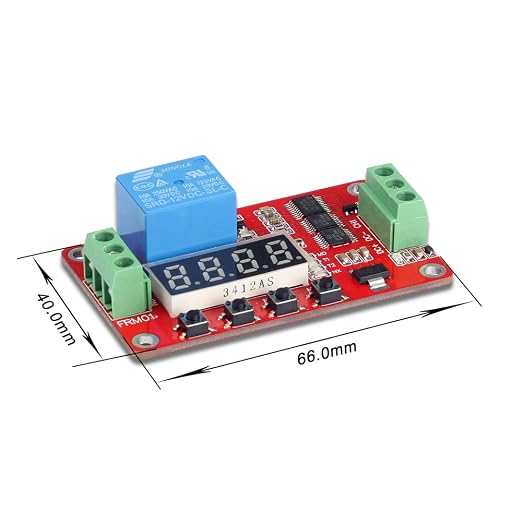 UCTRONICS DC 12V Programmable Multifunction Time Delay Relay Module, On Delay - Image 5