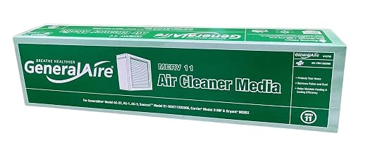 MERV 11 4001 Filter for GeneralAire 12758 for AC1, Carrier 31MF, and Bryant® by GeneralAire