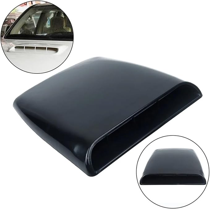 Universal Auto Engine Cover Hood Scoop Vent Car Bonnet Air Intake Inlet 4x4 - Image 3