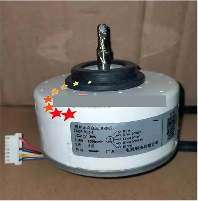 Air conditioner motor Air purifier DC motor fan ZSQP-39-8-1 ZSQP-50-8-3 - Image 2
