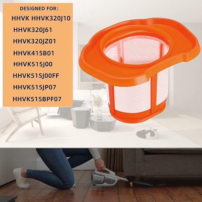 4Pack Filters HHVKF10 For BLACK+DECKER HHVK320J10 HHVK320J61 HHVK320JZ01 - Image 3