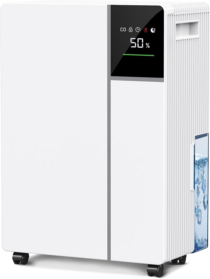 2500 Sq.Ft Dehumidifier for Basement by Graplife