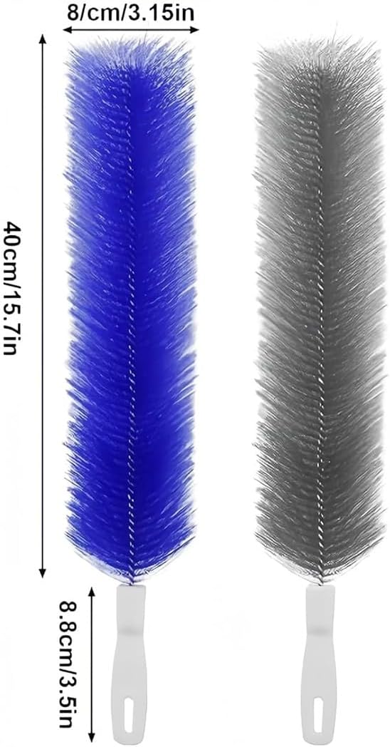 Bendable Microfiber Head, Reusable Dust Remover, 15.7in Bendable Microfiber Fan - Image 3
