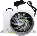 3 Inch Inline Fan 12V Tube Vent Fan Powerful 130Cfm in-line Duct Fan 20W by Unknown