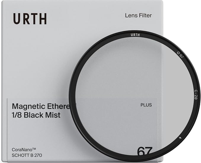 Urth 55mm Magnetic Ethereal Black Mist ⅛ Diffusion Lens Filter by Urth