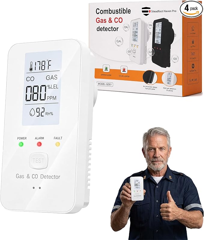 2026 NEW 4-in-1 Indoor Status Display, HD Screen, Plug-in Environment by SteadfastHavenPro