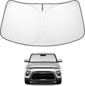 Proadsy 2026 Upgrade Windshield Sun Shade Custom Fit Kia Soul 2020-2025 2026 by Proadsy