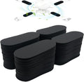 40 Pack Ceiling Fan Filters for Blades, Dust Catcher Activated Coconut Carbon by Amestar