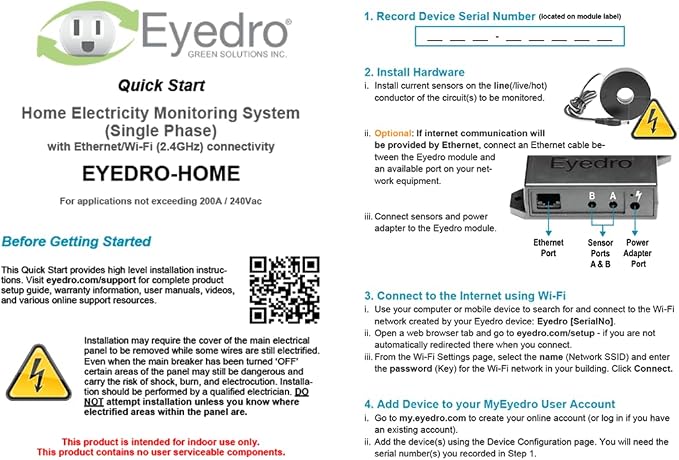 Eyedro Home Energy Monitor – Real-Time Electricity Usage Monitor - Image 9