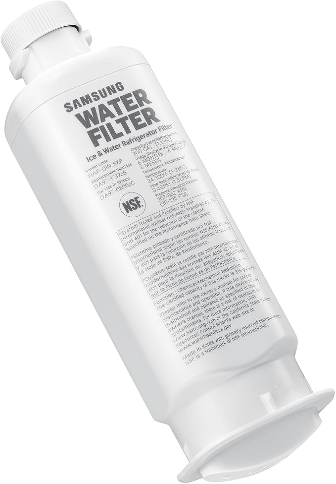 Samsung HAF-QIN/EXP Genuine Refrigerator Water Filter, 6-Month Life, Easy - Image 11