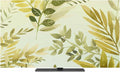 Watercolor Country Leaf Indoor TV Cover, Elastic TV Screen Protector Yellow by Unknown