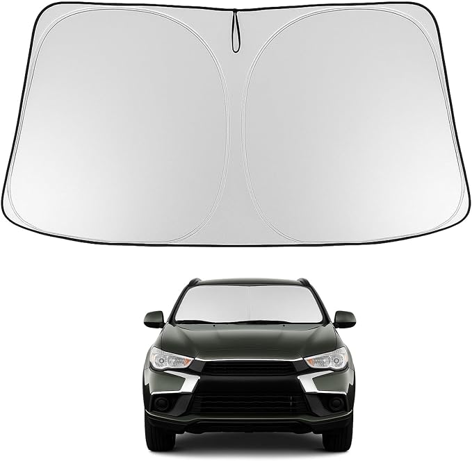 Proadsy 2026 Upgrade Windshield Sun Shade Custom Fit Mitsubishi Outlander Sport by Proadsy