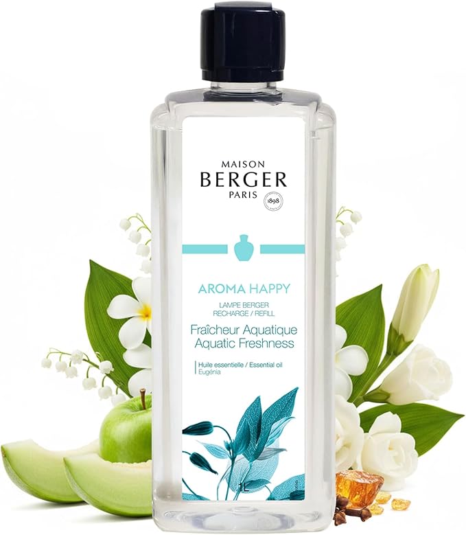 MAISON BERGER Lampe Berger Refill, 1 L, Aquatic Freshness | Catalytic Lamp by MAISONBERGER