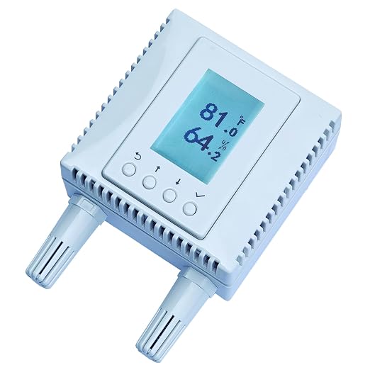 Indoor Air Quality Monitor, 4-in-1 Temperature Humidity CO2 TVOC Sensor - Image 3