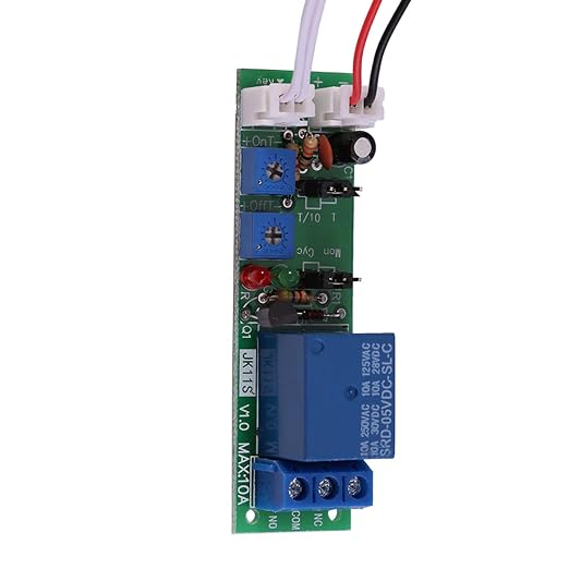 High Precision Adjustable Timer Relay Module Machine Test Circuit DC 5V 12V 24V - Image 2