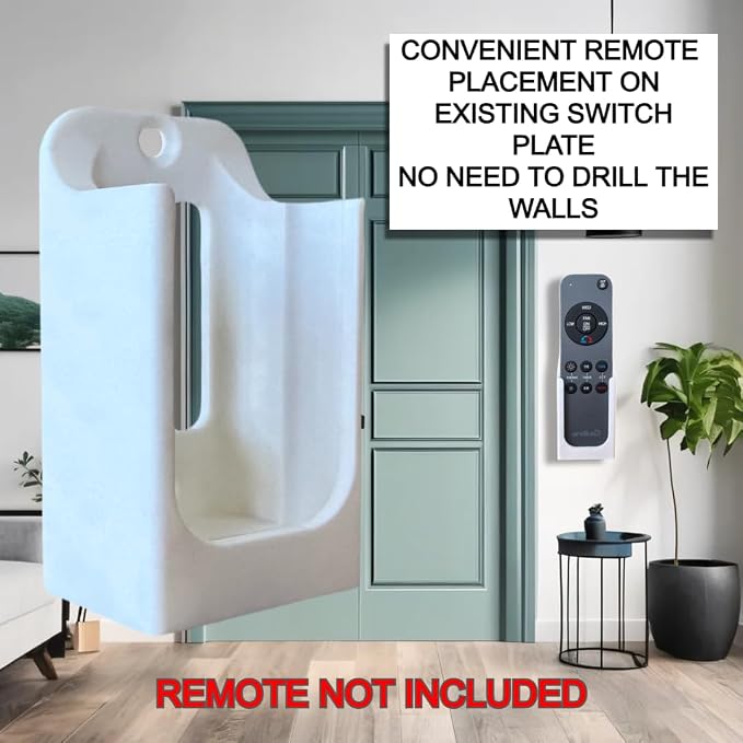 Wall Mount Holder for Remote Control REM-ARTC-1, REM-ARTC-2 Artika Ceiling Fans - Image 3