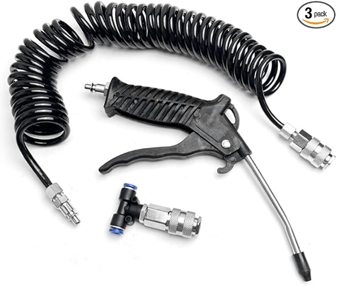 BDZMC Air Blow Gun Kit, Truck Air Duster Gun Cleaning Nozzle Kit, Heavy Duty by Unknown