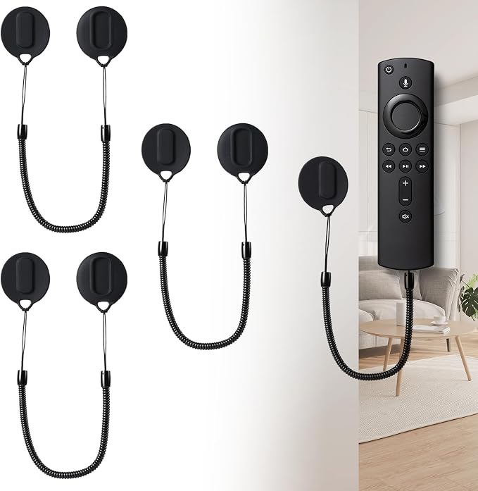 3-Pack Magnetic TV Remote Leash Holders by Unknown