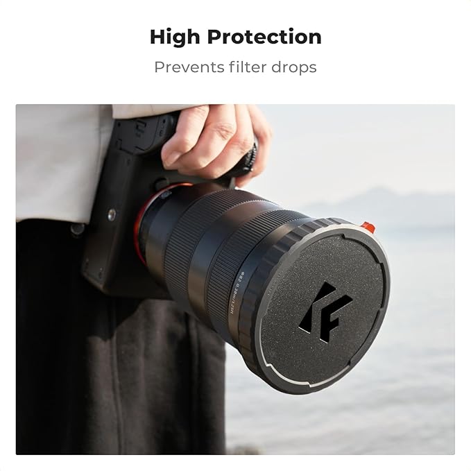 K&F CONCEPT 77mm Variable ND Lens Filter Cap TPU Material, Only - Image 4