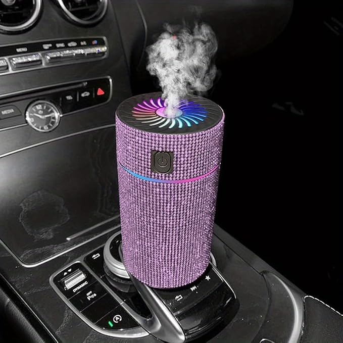 Luxury Rhinestone Car Diffuser Humidifier - Image 4