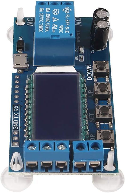 ACEIRMC Time Delay Relay DC 5V 12V 24V Delay Controller Board Delay-Off Cycle - Image 5