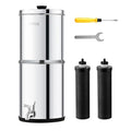 VEVOR Gravity-fed Water Filter System, 2.25G 304 Stainless-Steel Countertop by VEVOR